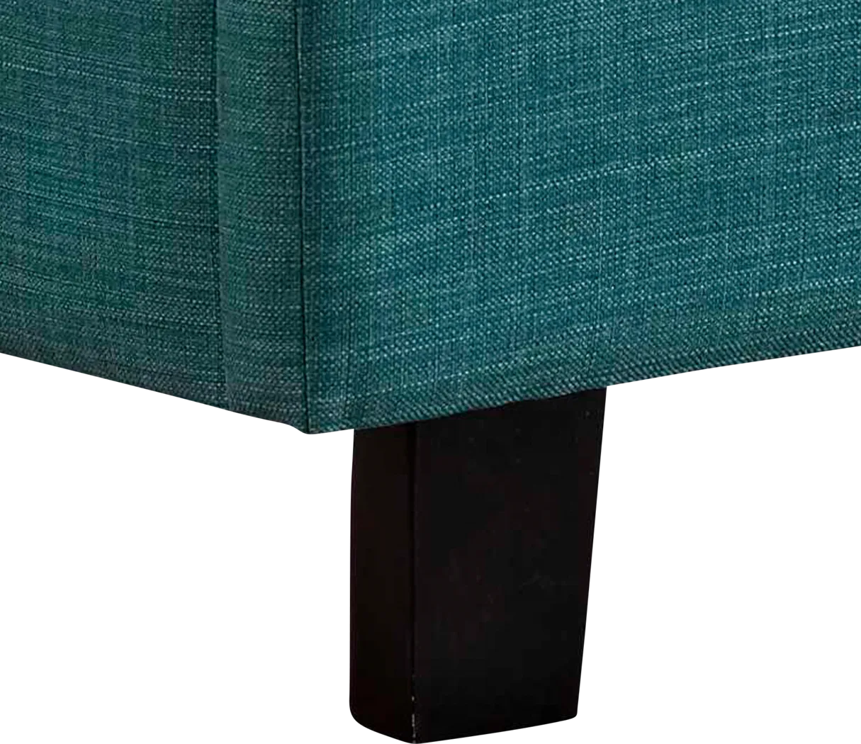 Draeger Teal Queen Platform Bed - Thumbnail - Image 5