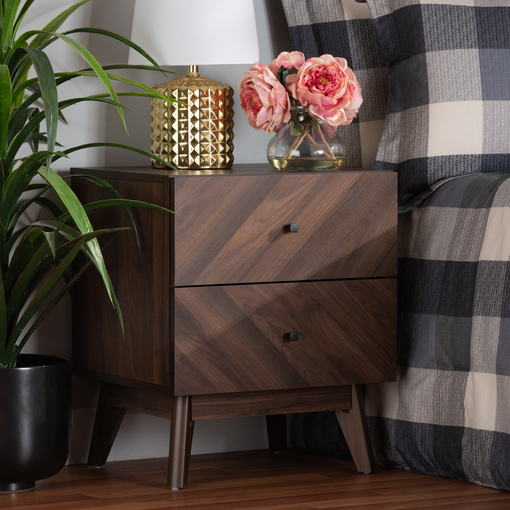 Dragonback Brown Nightstand - Thumbnail - Image 2