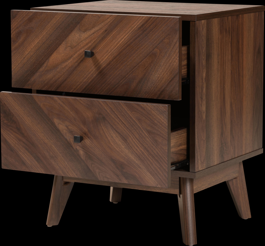 Dragonback Brown Nightstand - Thumbnail - Image 5