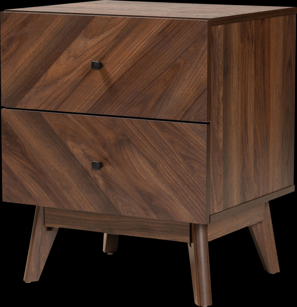 Dragonback Brown Nightstand - Thumbnail - Image 1