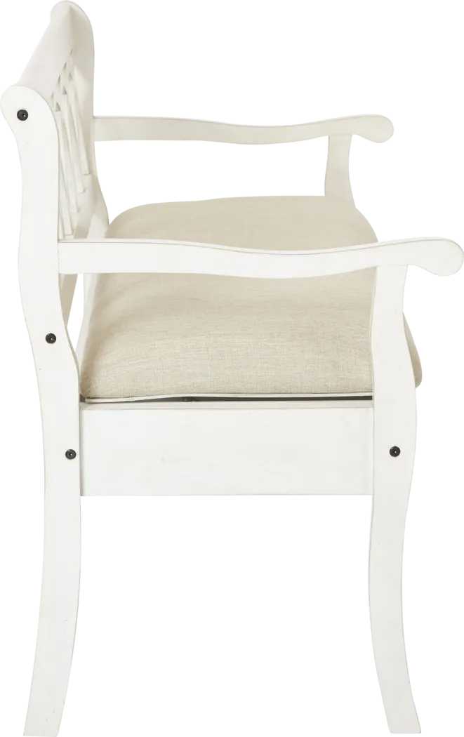 Arhun White Bench - Thumbnail - Image 4