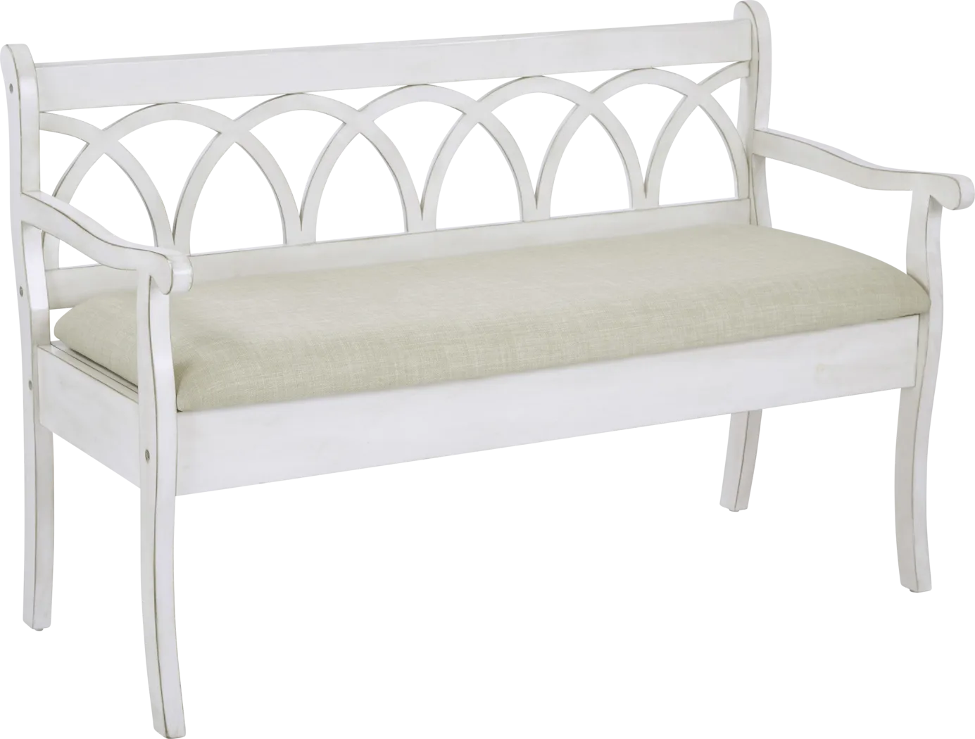 Arhun White Bench - Thumbnail - Image 1