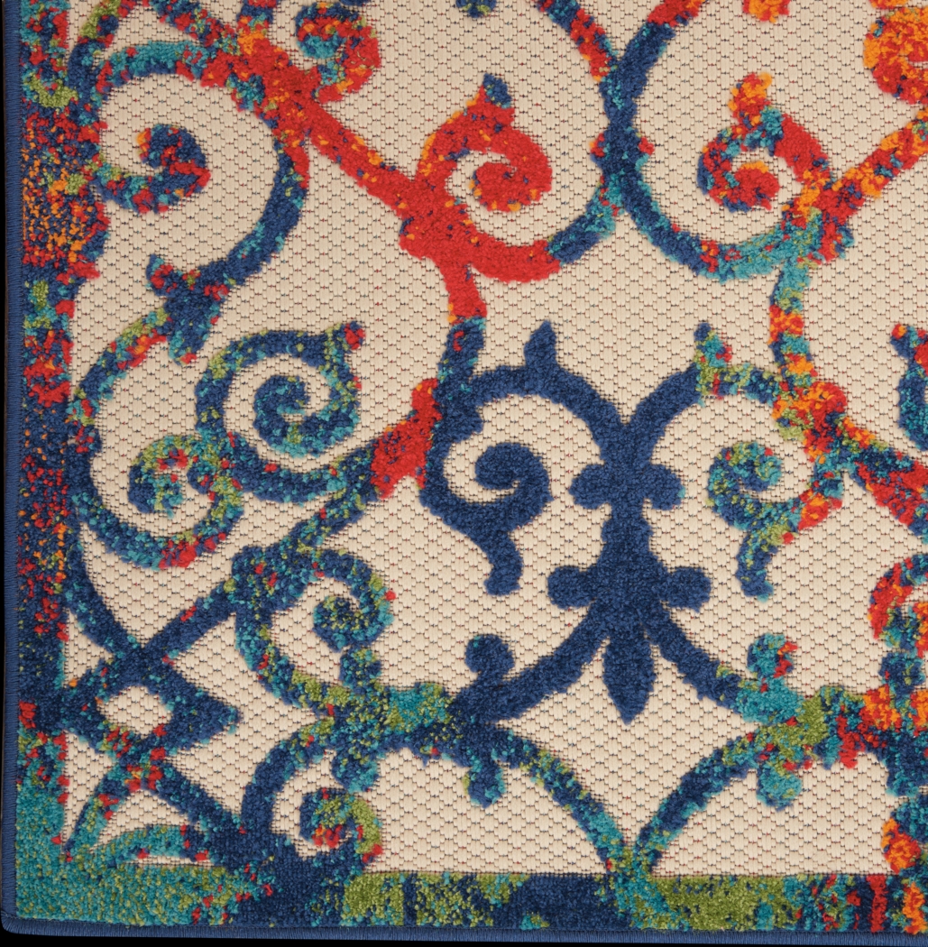 Drayce Multi 8' x 11' Indoor/Outdoor Rug - Thumbnail - Image 3