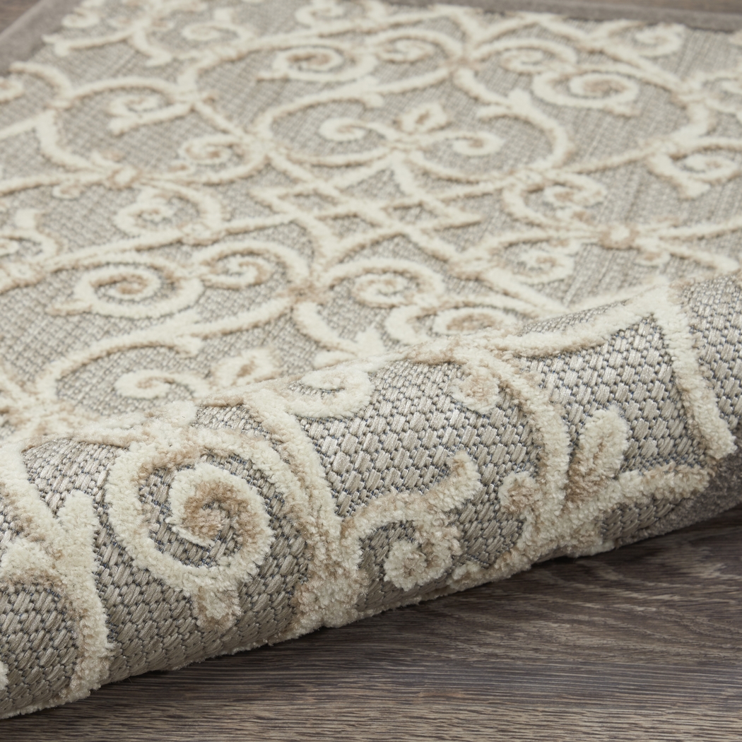 Drayce Natural 5'3 x 7'5 Indoor/Outdoor Rug - Thumbnail - Image 9