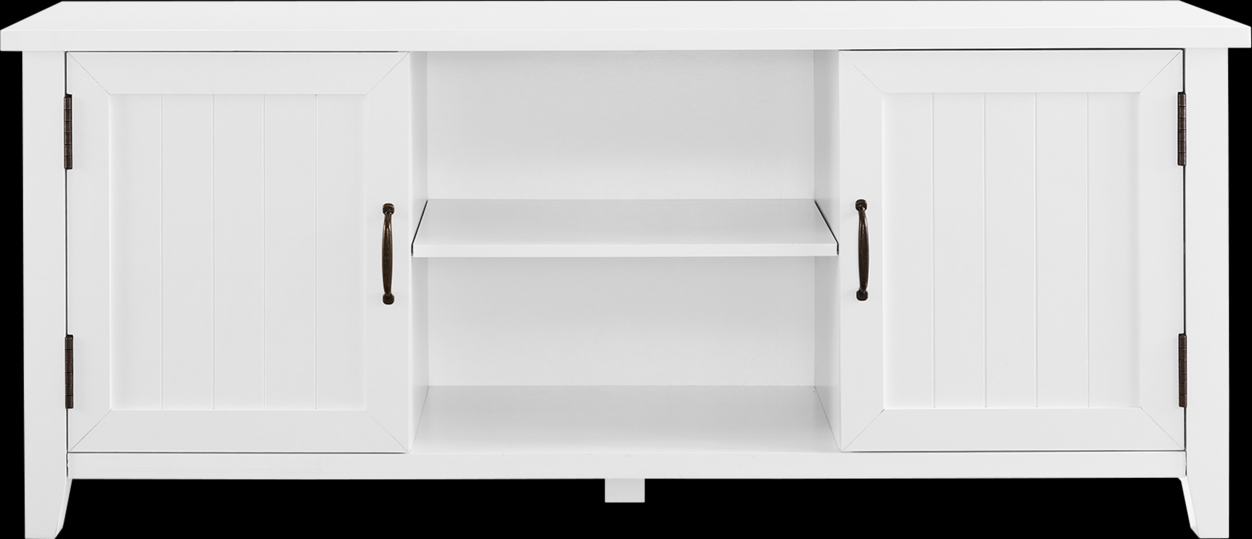 Draycott White 58 in. Console - Thumbnail - Image 2