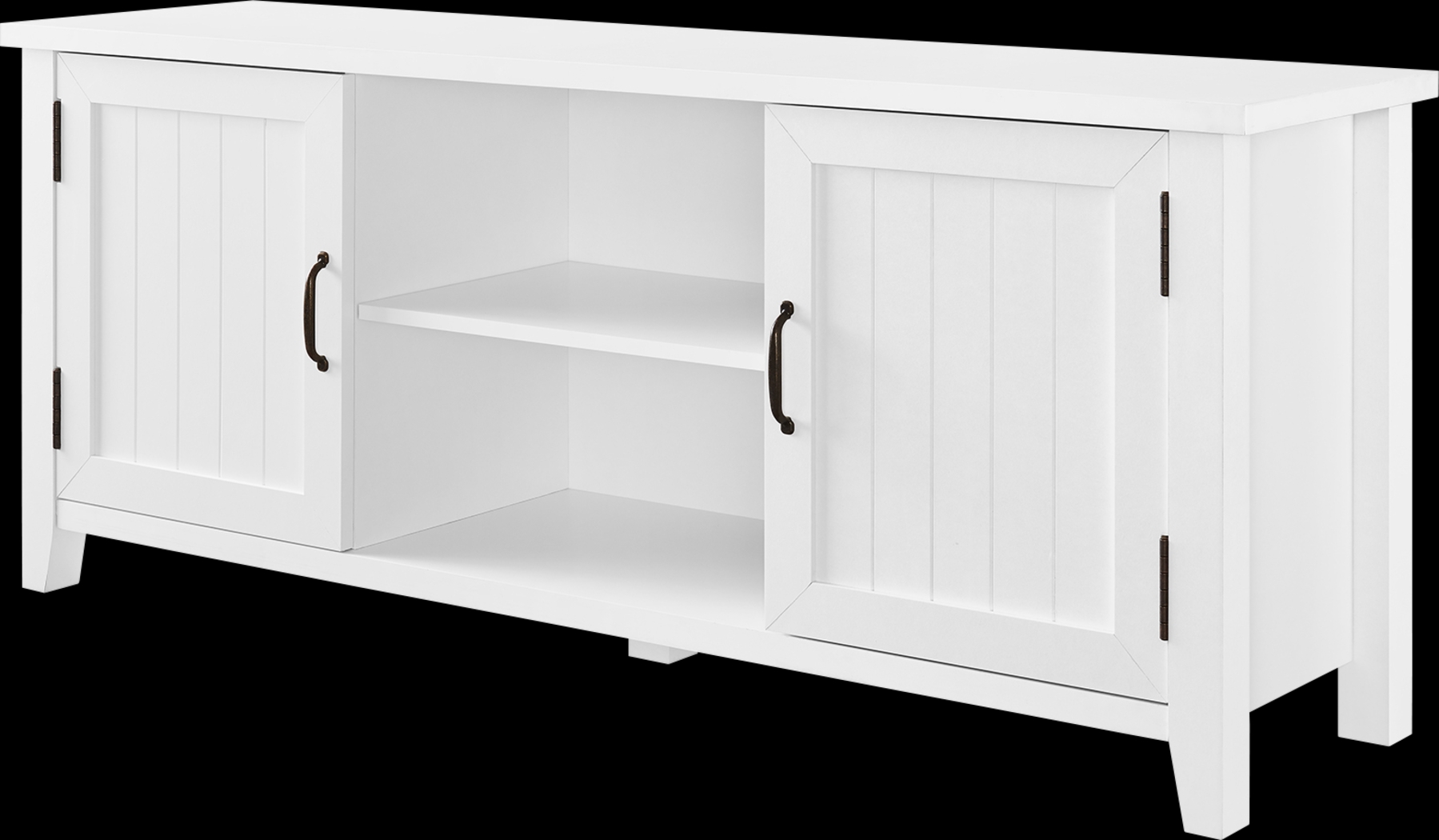 Draycott White 58 in. Console - Thumbnail - Image 3