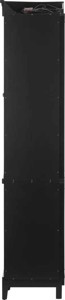 Draydell Black Curio Cabinet - Thumbnail - Image 4