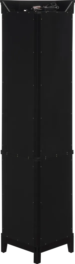 Draydell Black Curio Cabinet - Thumbnail - Image 9