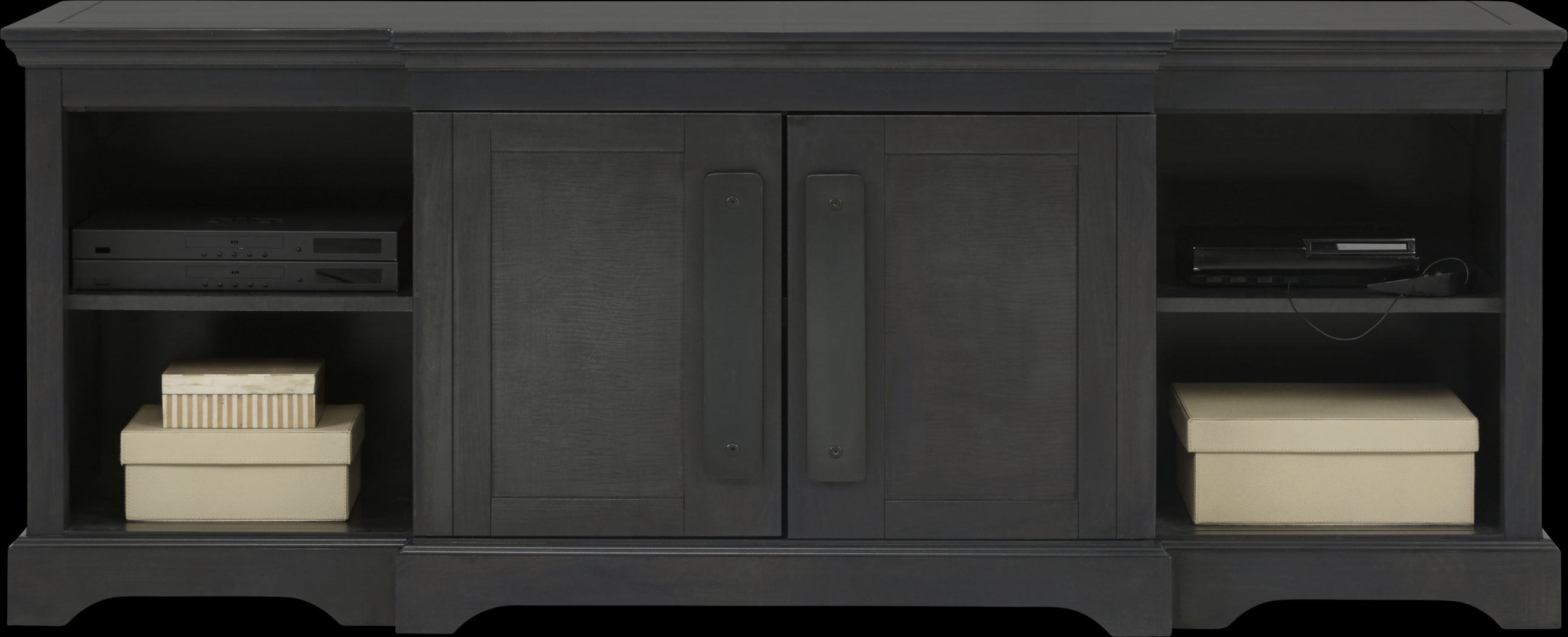 Drayden Hill Gray 80 in. Console - Thumbnail - Image 3