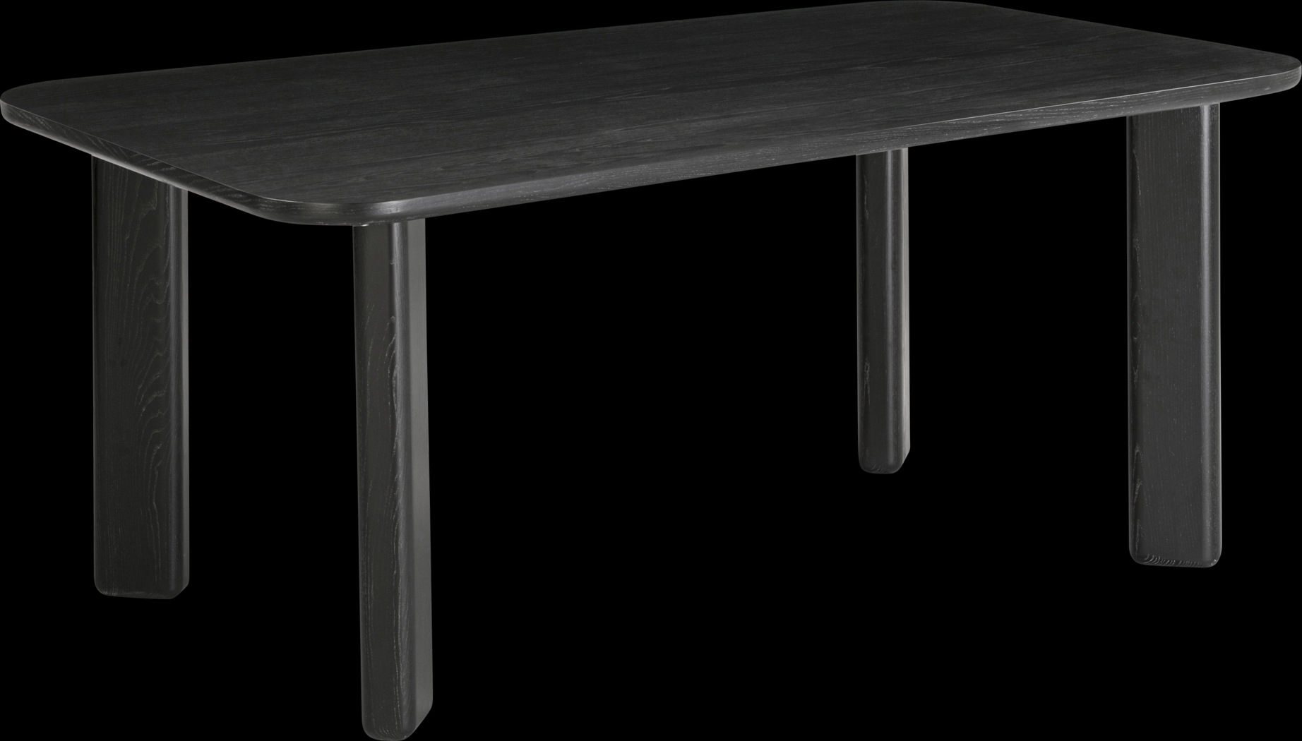 Drayrose Black Dining Table - Thumbnail - Image 1