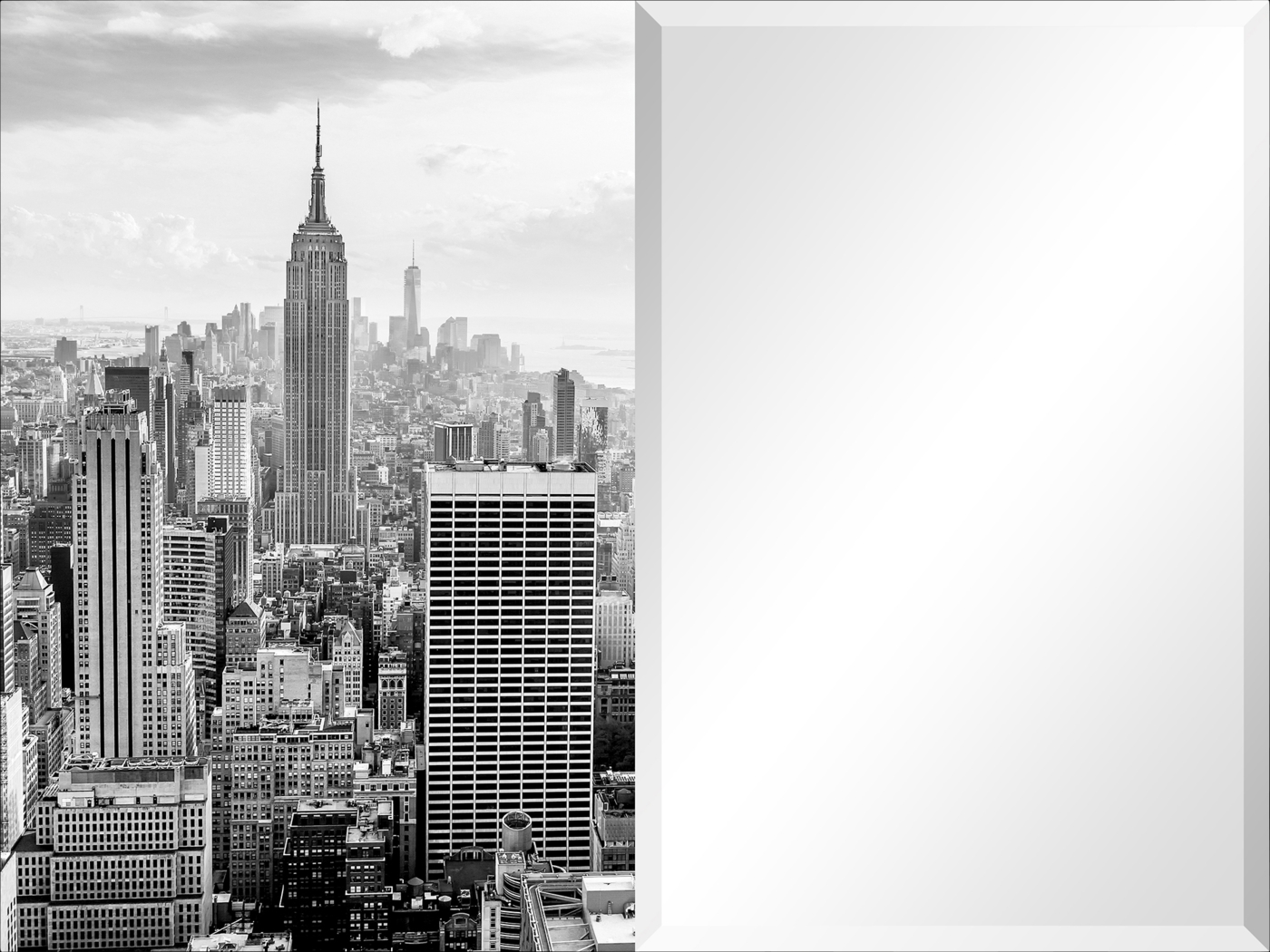 Dream in NY Gray Mirror - Thumbnail - Image 1
