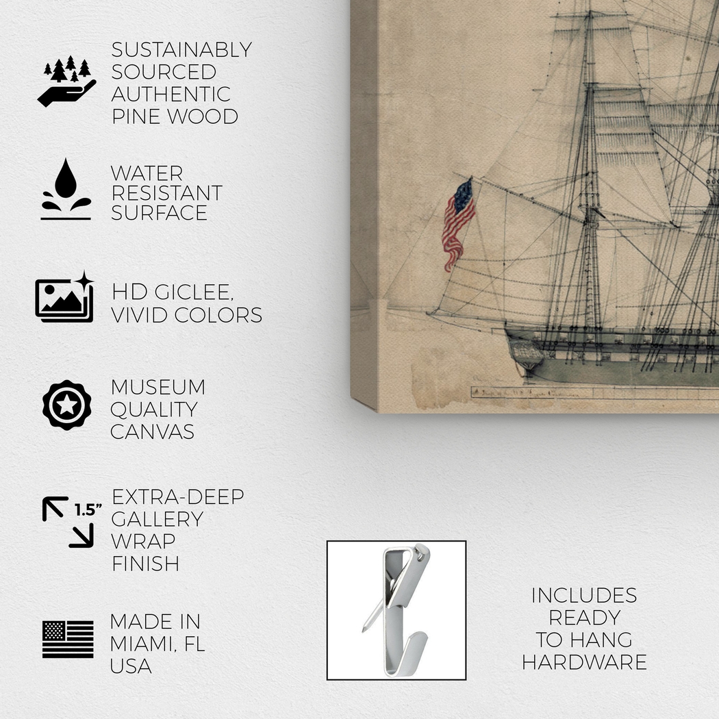 Dream Of Sailors Brown Artwork - Thumbnail - Image 2