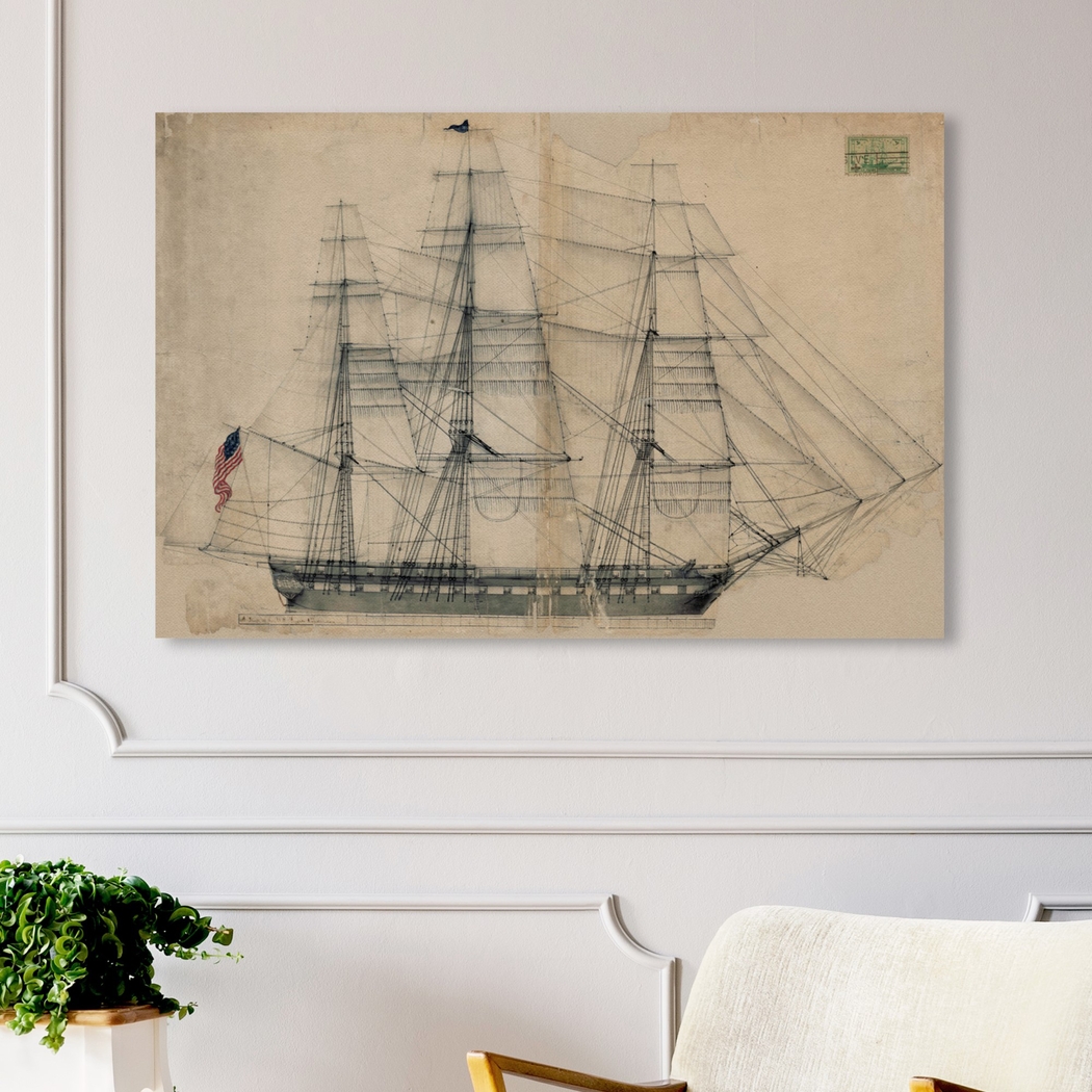 Dream Of Sailors Brown Artwork - Thumbnail - Image 3