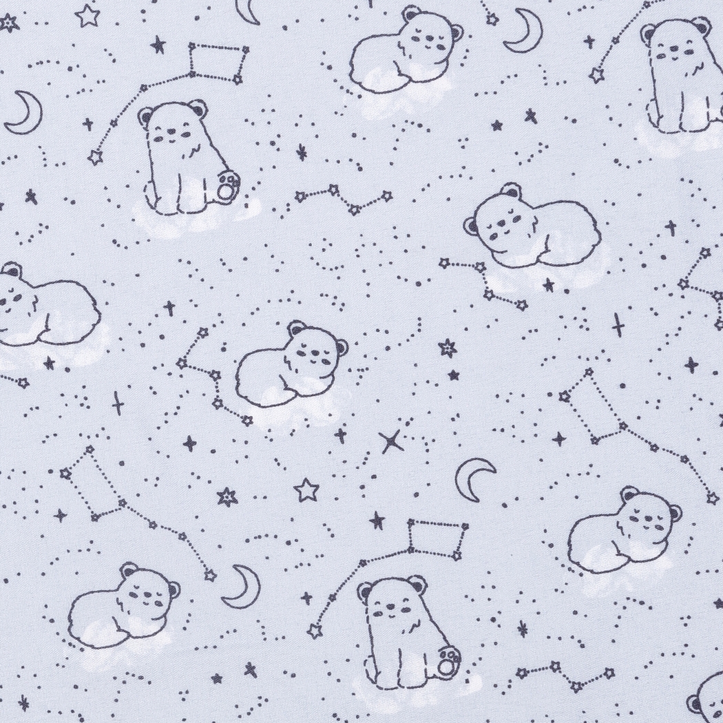 Dreamy Bear White 4 Pc Baby Bedding Set - Thumbnail - Image 4