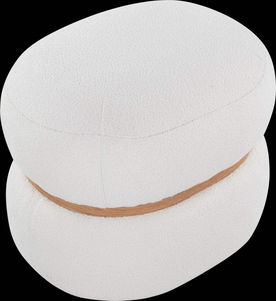 Dreim Cream Ottoman - Thumbnail - Image 7