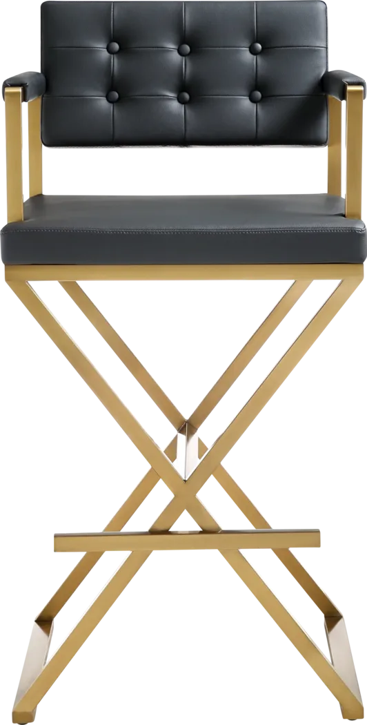 Drela Black Barstool - Thumbnail - Image 2