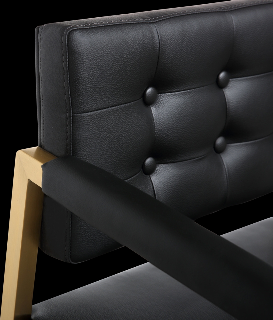 Drela Black Counter Height Stool - Thumbnail - Image 5