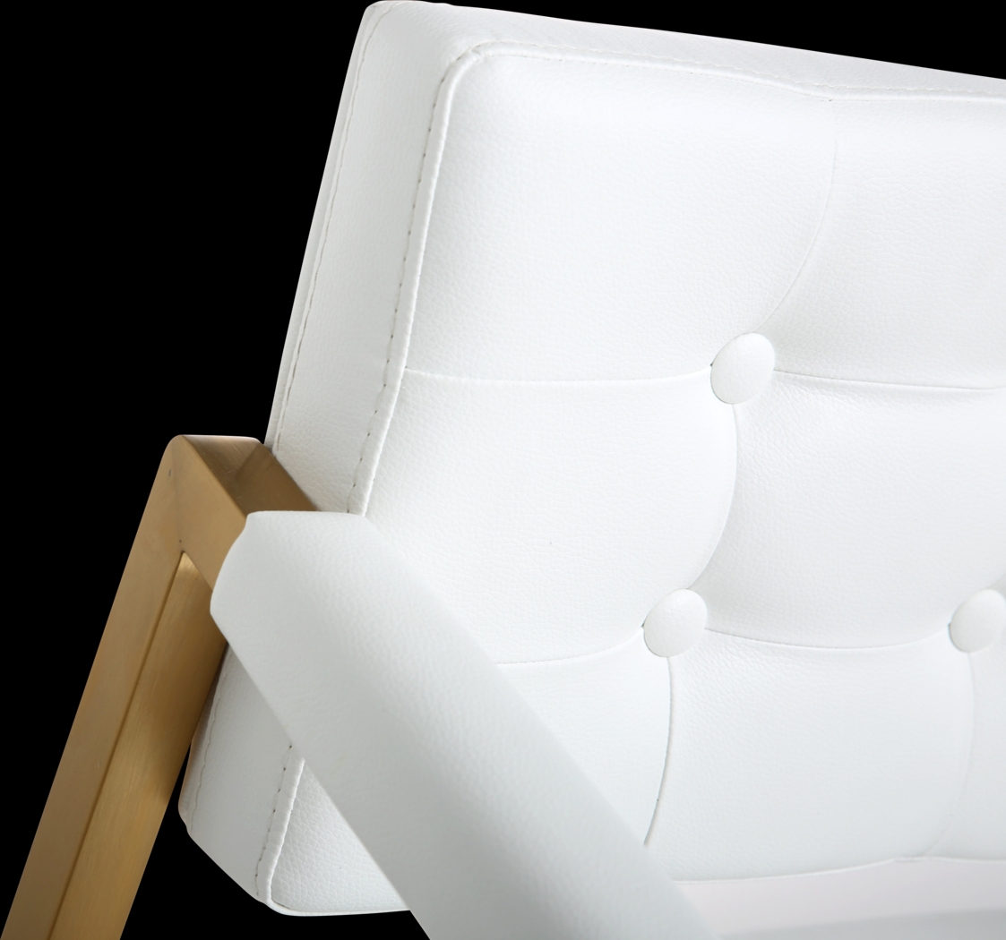 Drela White Counter Height Stool - Thumbnail - Image 7