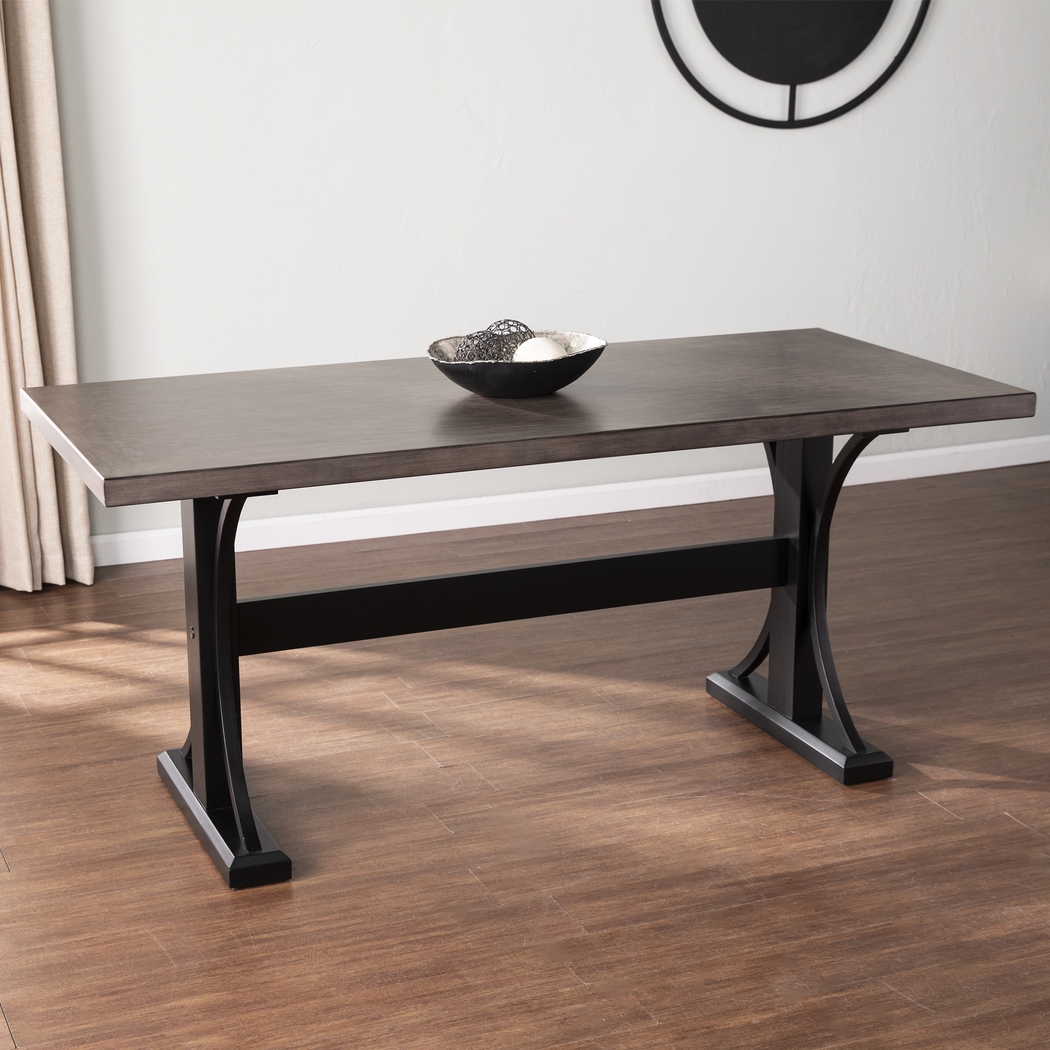 Drennen Gray Dining Table - Thumbnail - Image 4
