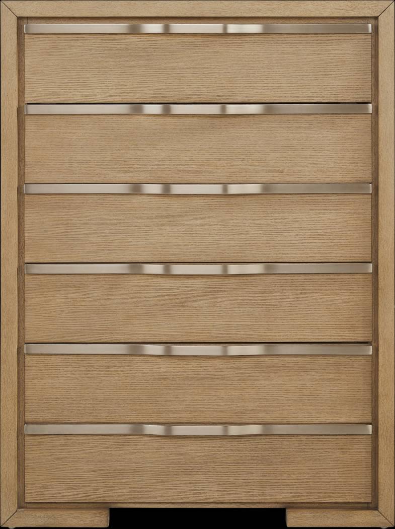 Alpine Lake Light Oak Drawer Chest - Thumbnail - Image 1