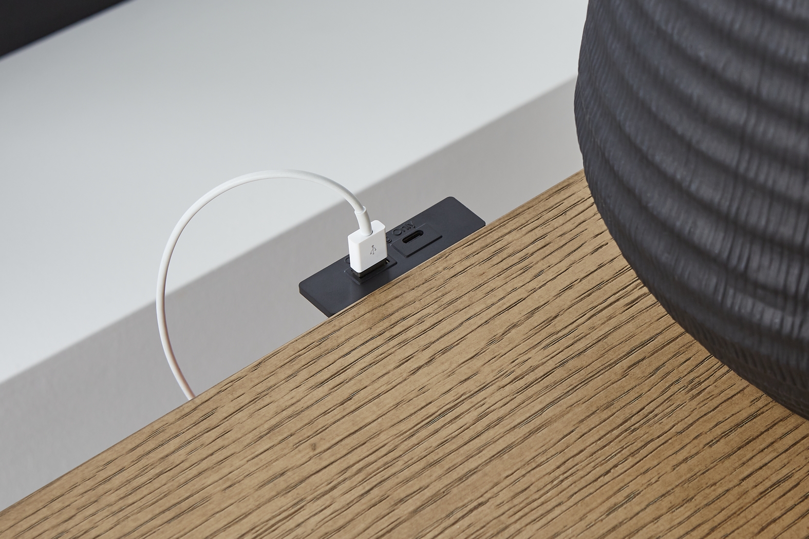 Alpine Lake Light Oak Nightstand - Thumbnail - Image 4