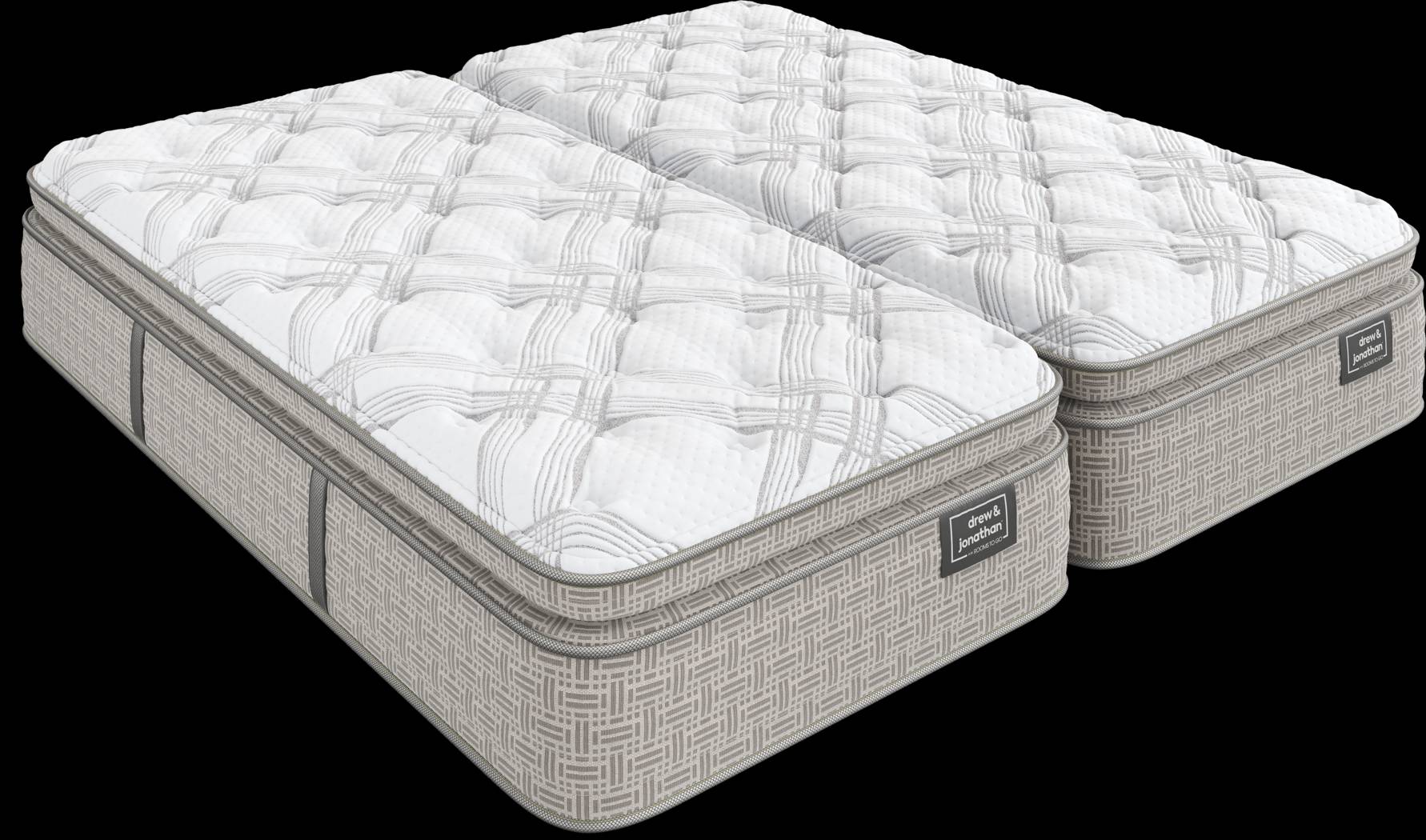 Drew & Jonathan Arada Canyon Split King Mattress with Head Up Only Base - Thumbnail - Image 1