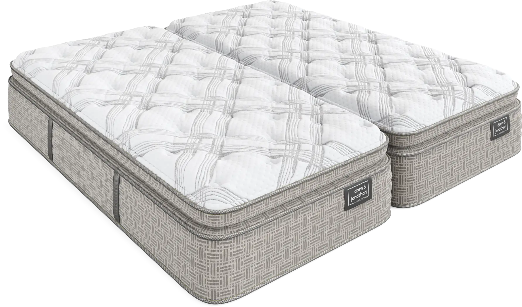 Drew & Jonathan Arada Canyon Split King Mattress with Head Up Only Base - Thumbnail - Image 1