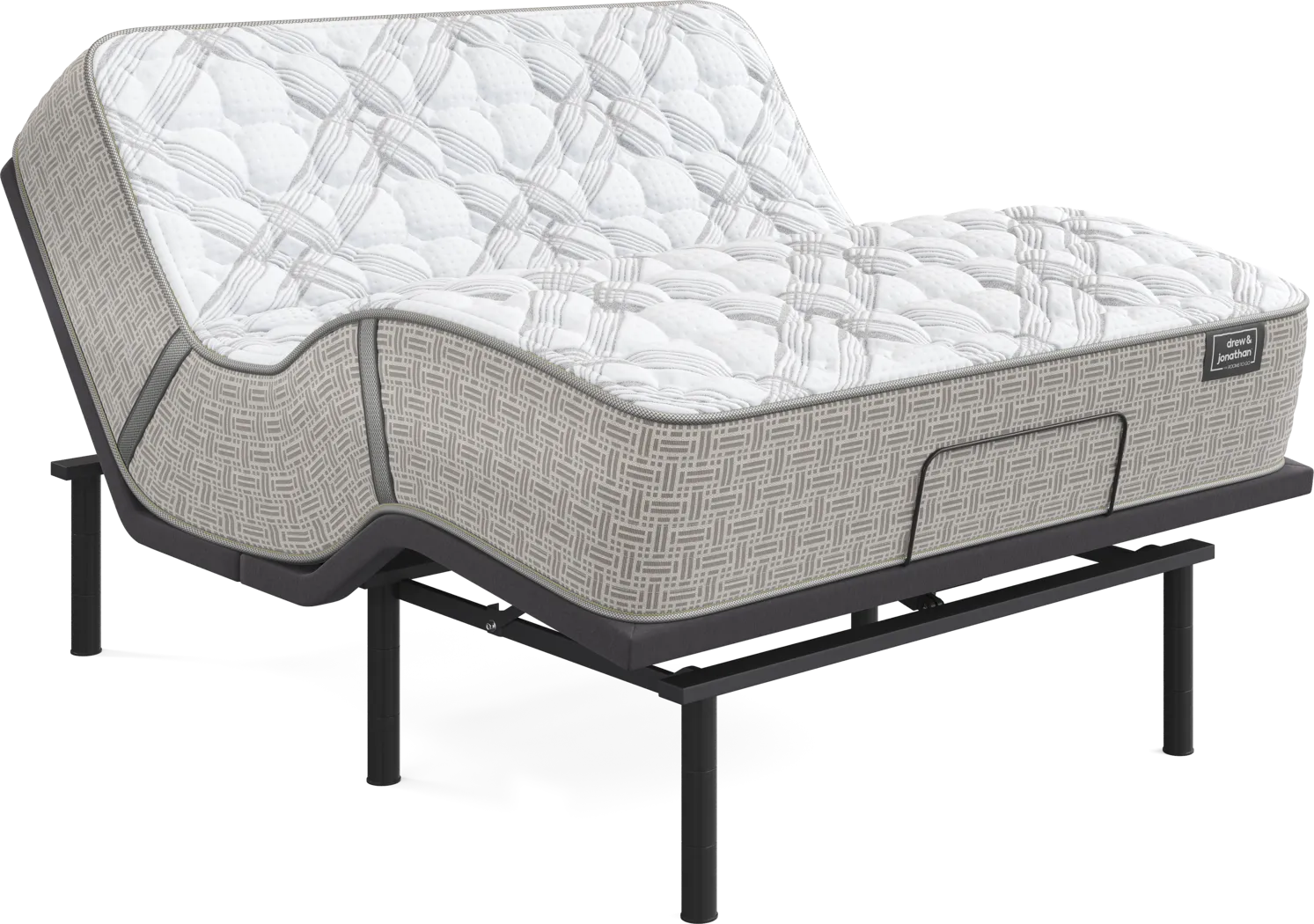 Drew & Jonathan Capertee King Mattress With Baselogic Silver - Thumbnail - Image 1