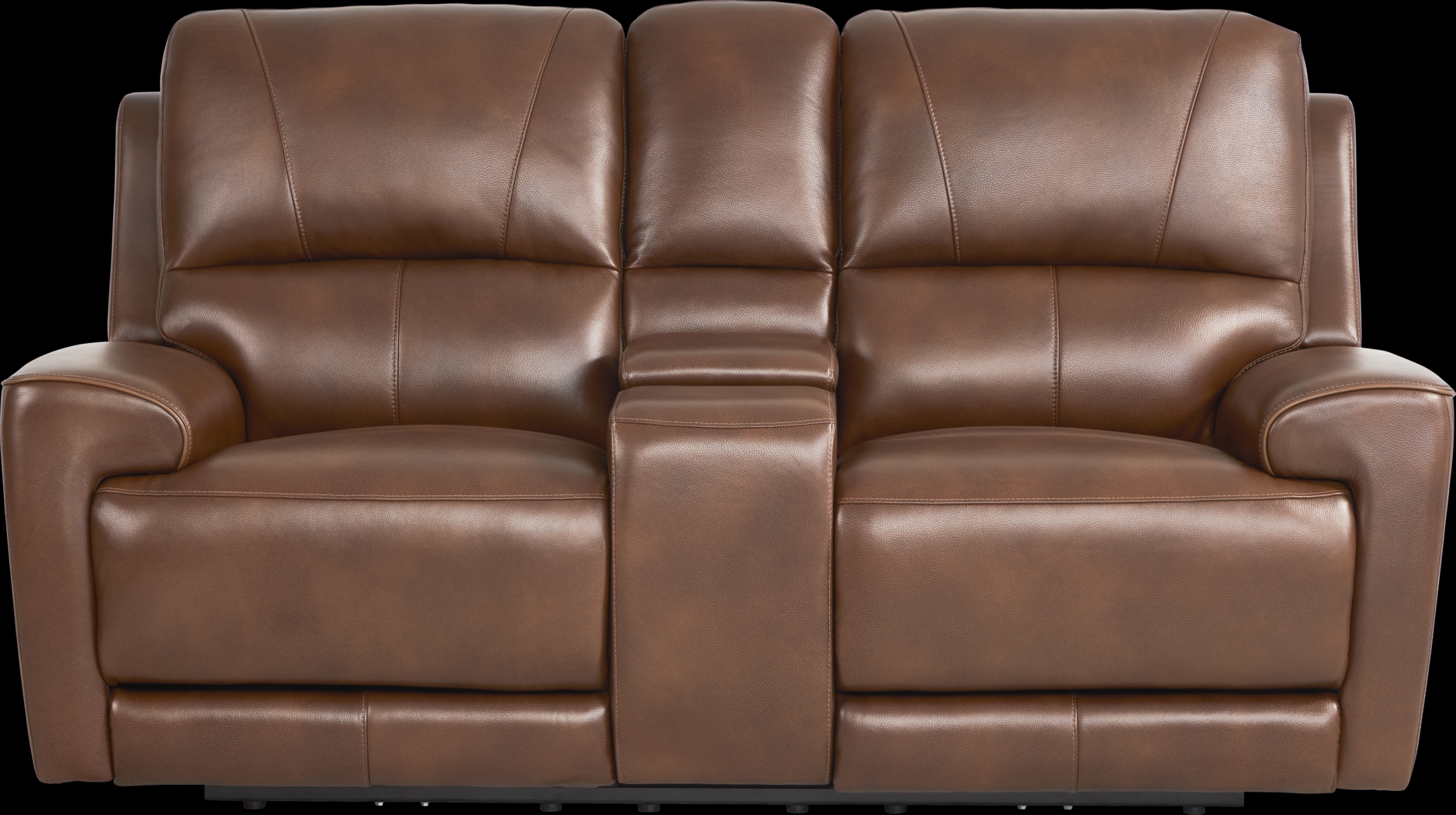 Fremont Brown Leather 2 Pc Dual Power Reclining Living Room - Thumbnail - Image 9