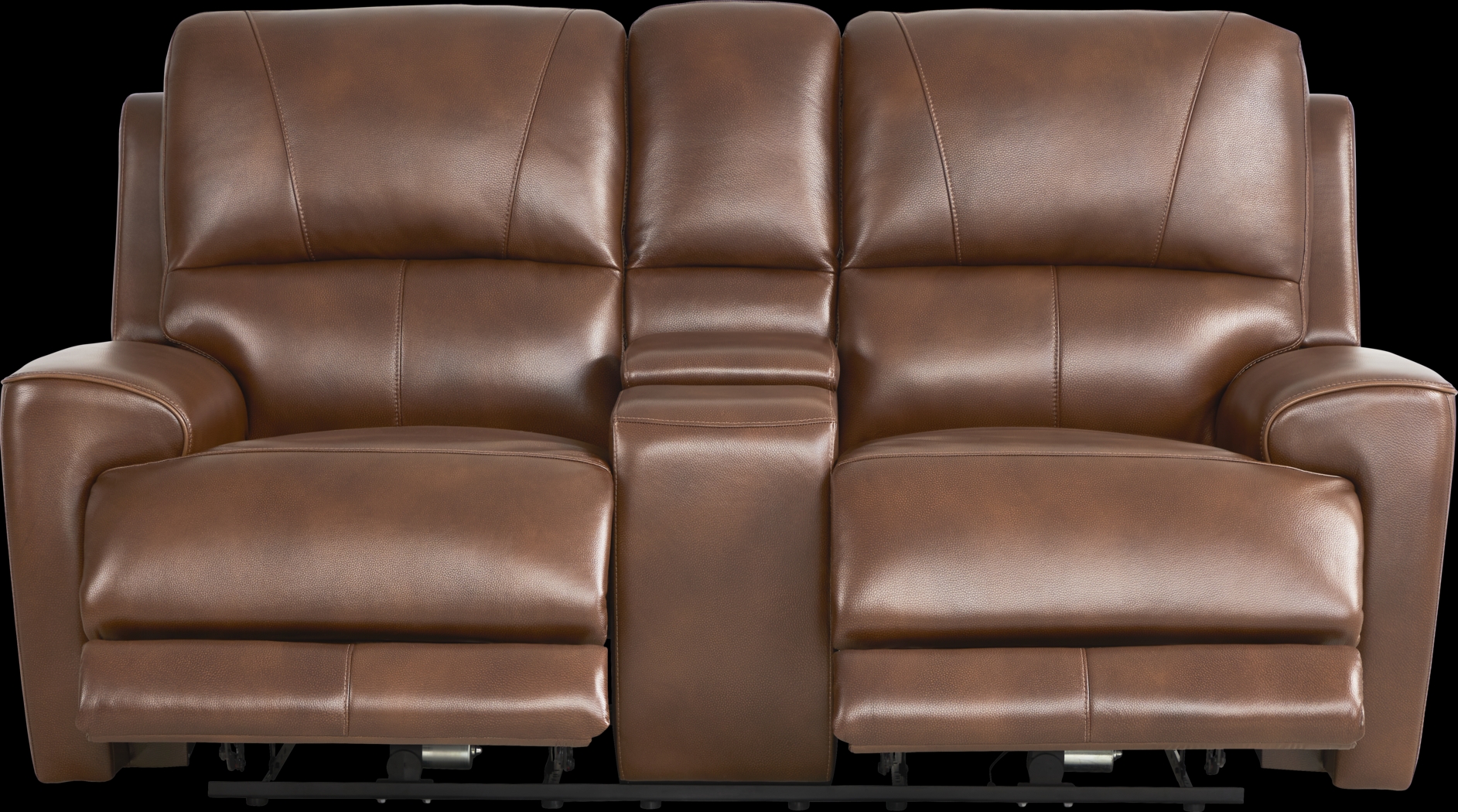 Fremont Brown Leather 2 Pc Dual Power Reclining Living Room - Thumbnail - Image 8