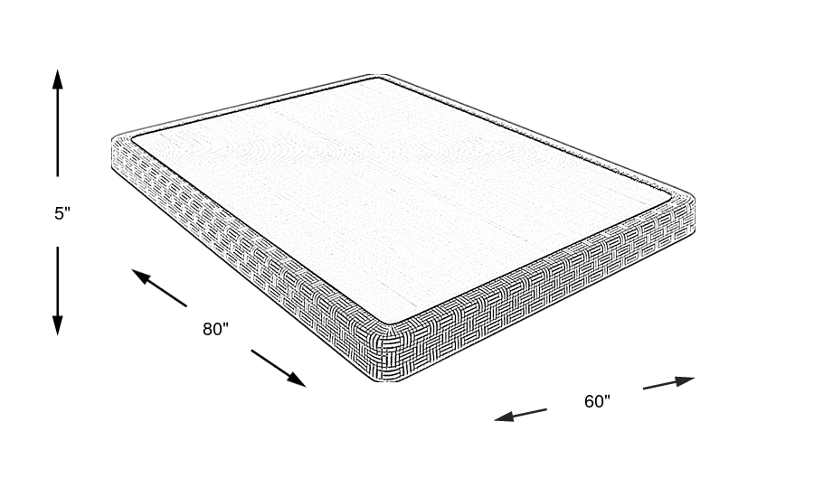 Dimension Image. Please refer to the Dimension Tab on this page for dimension details.