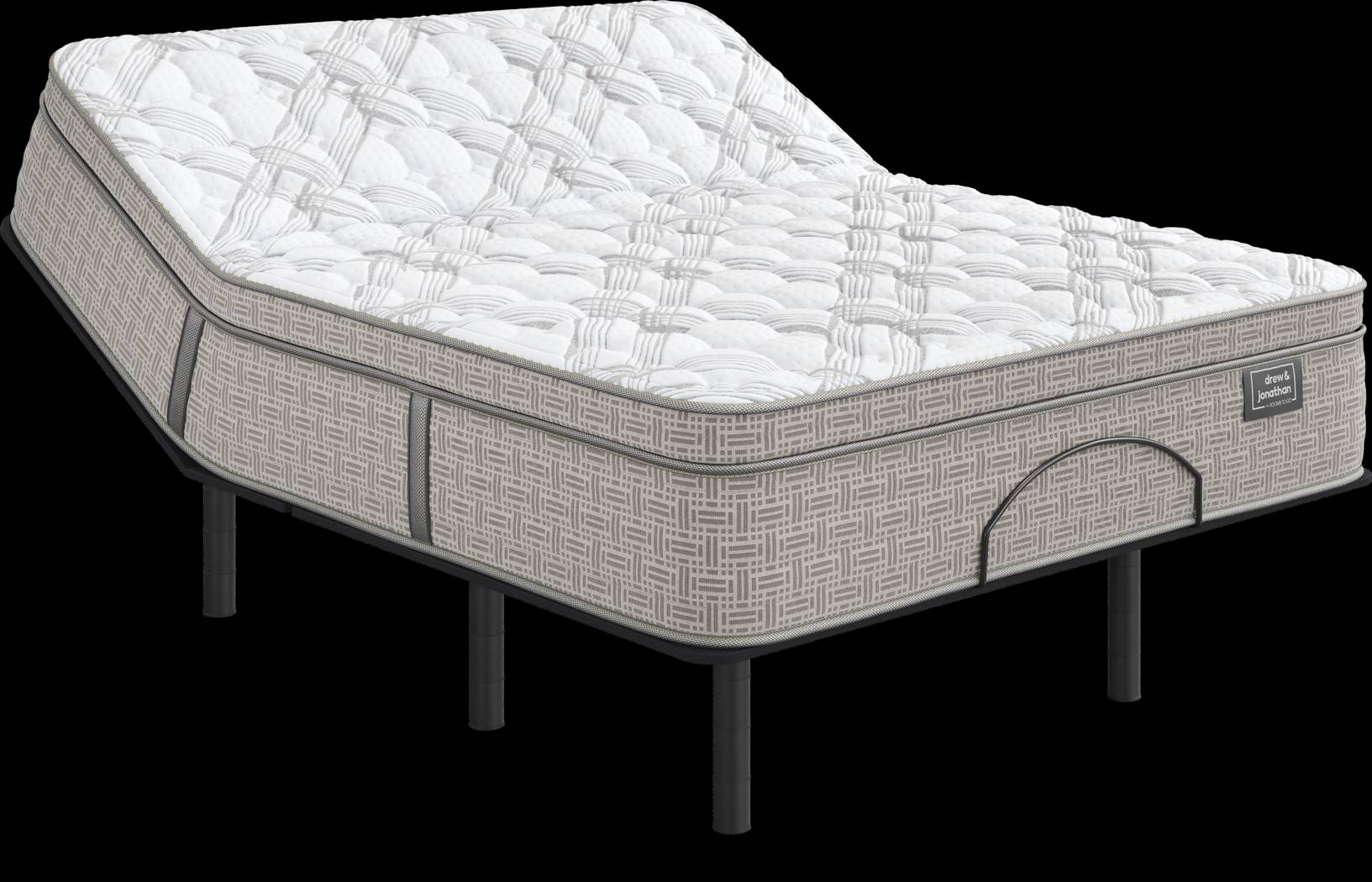 Drew & Jonathan Ruby Ranch Queen Mattress with Head Up Only Base - Thumbnail - Image 1
