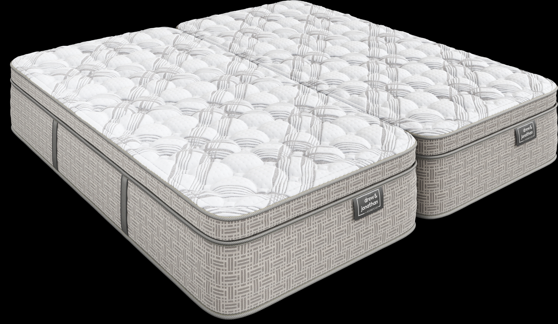 Drew & Jonathan Ruby Ranch Split King Mattress (2 TWXL) - Thumbnail - Image 1
