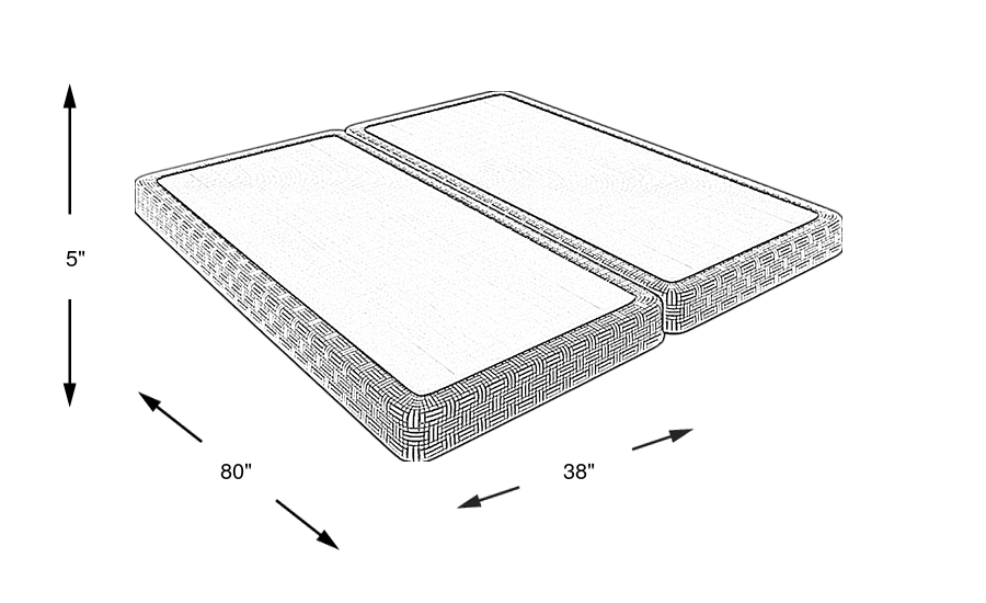 Dimension Image. Please refer to the Dimension Tab on this page for dimension details.