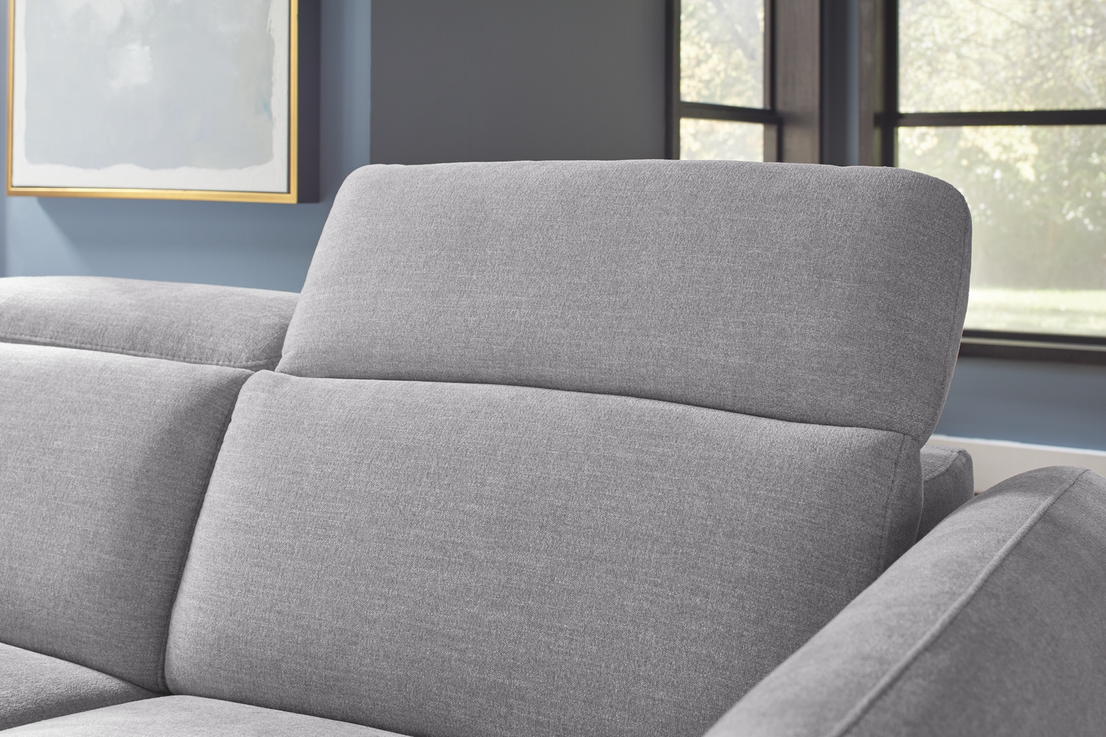 Westlake Light Gray 10 Pc Dual Power Reclining Sectional Living Room - Thumbnail - Image 4