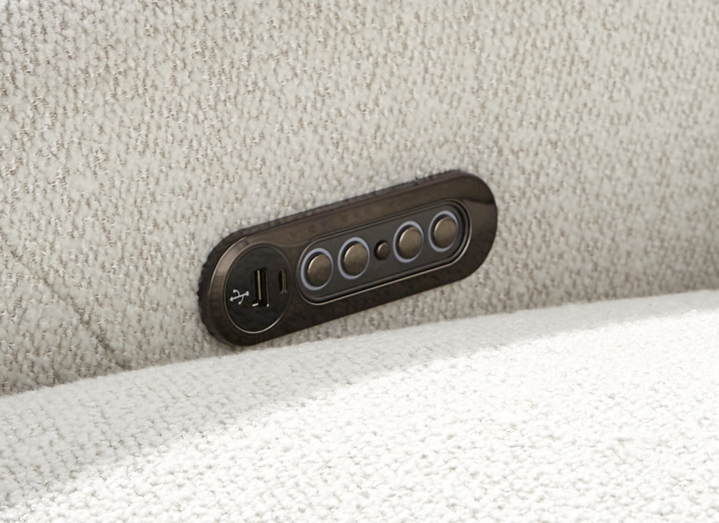 Yountville White 10 Pc Dual Power Reclining Sectional Living Room - Thumbnail - Image 5