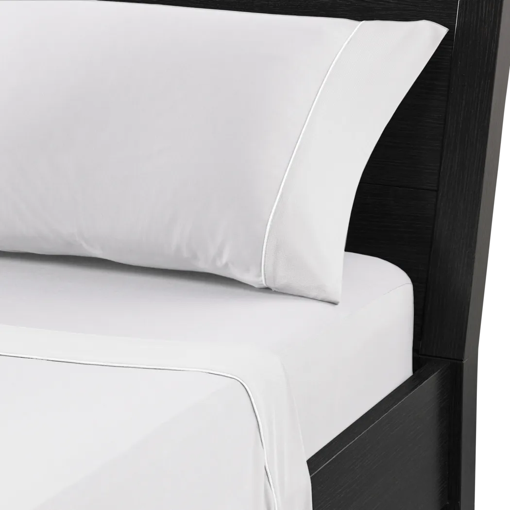 Dri-Tec Performance White 3 Pc Twin Bed Sheet Set - Thumbnail - Image 3