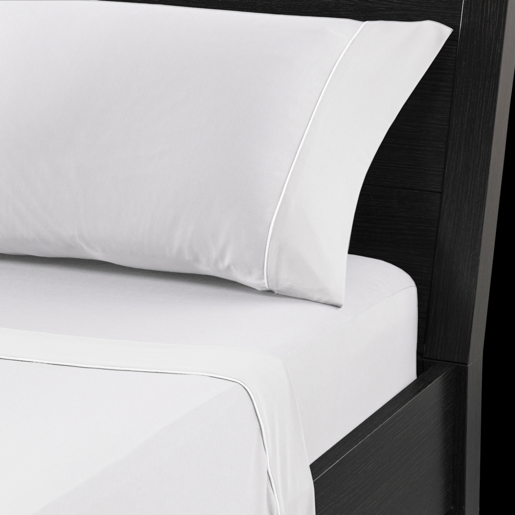 Dri-Tec Performance White 3 Pc Twin XL Bed Sheet Set - Thumbnail - Image 3