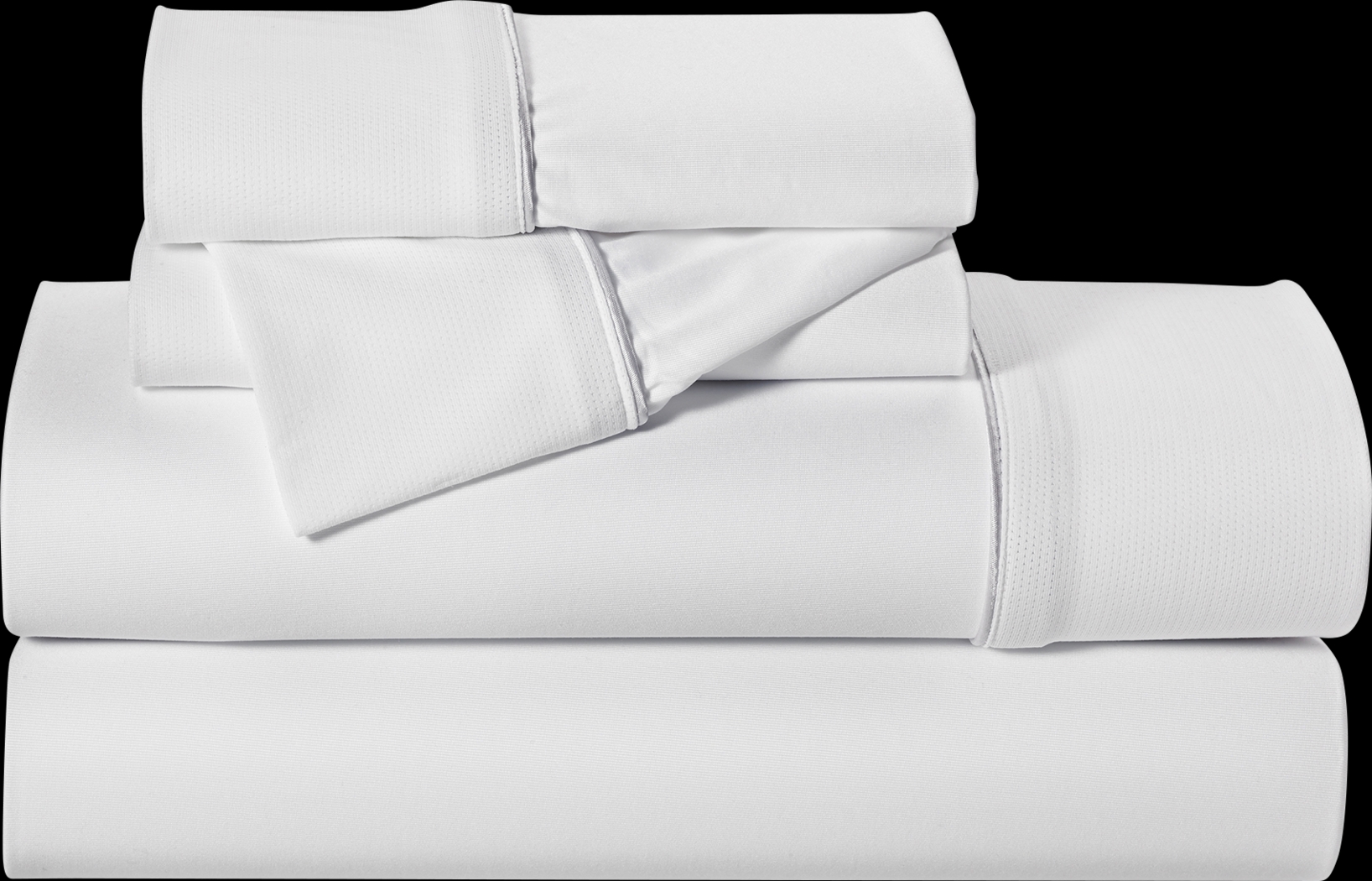 Dri-Tec Performance White 5 Pc Split King/California King Bed Sheet Set - Thumbnail - Image 1