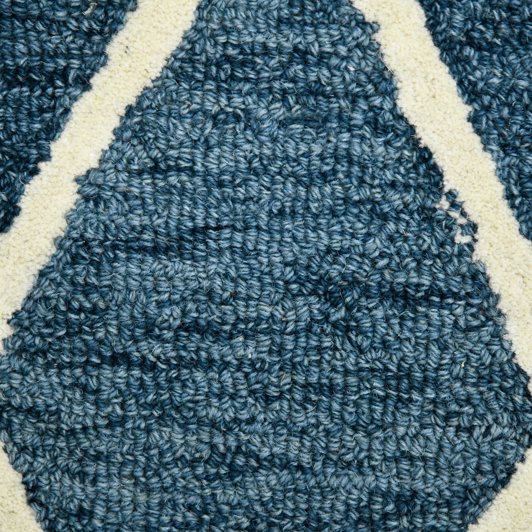 Driax Navy 5' x 8' Rug - Thumbnail - Image 6