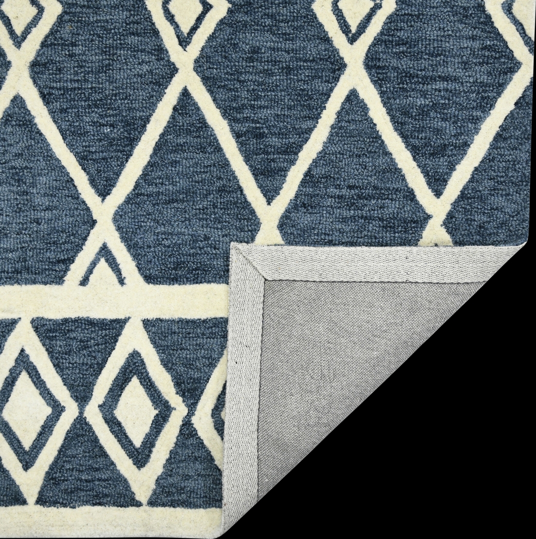 Driax Navy 5' x 8' Rug - Thumbnail - Image 8