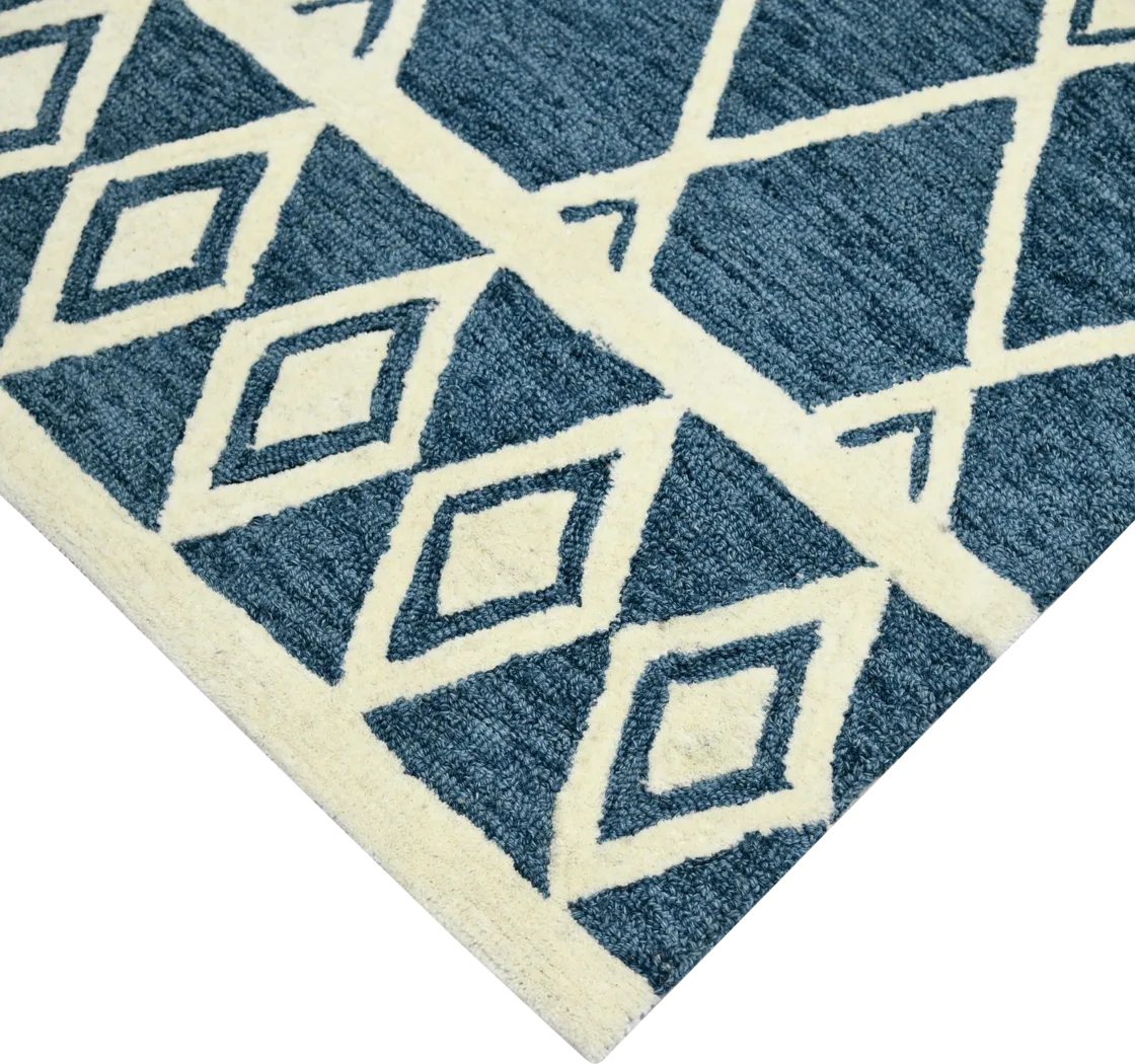Driax Navy 8' x 10' Rug - Thumbnail - Image 3