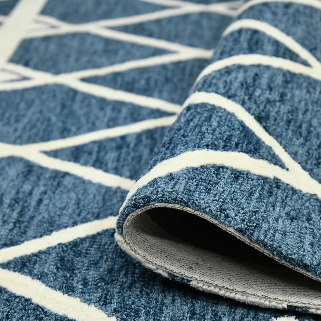 Driax Navy 8' x 10' Rug - Thumbnail - Image 4