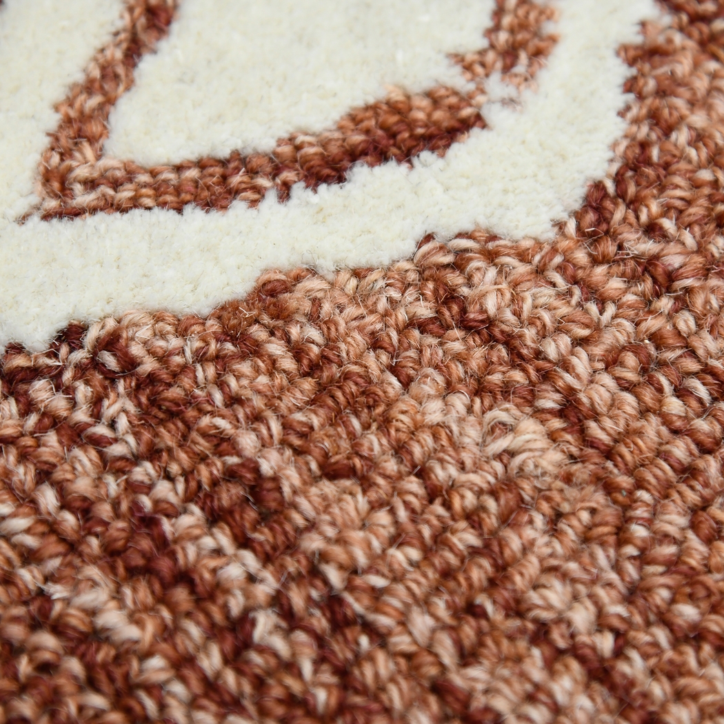 Driax Rust 5' x 8' Rug - Thumbnail - Image 6