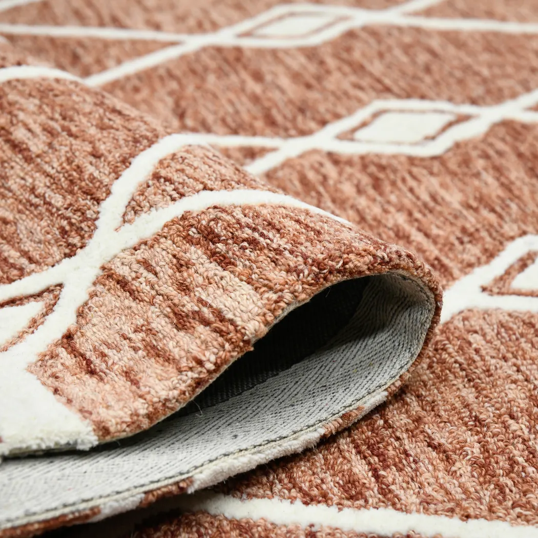 Driax Rust 8' x 10' Rug - Thumbnail - Image 2