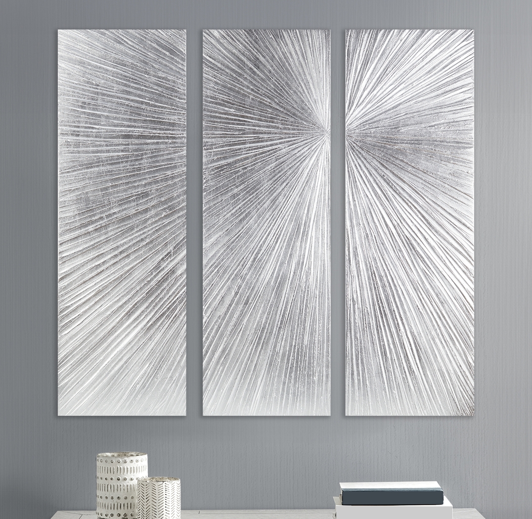 Driftair Silver Wall Decor, Set of 3 - Thumbnail - Image 2