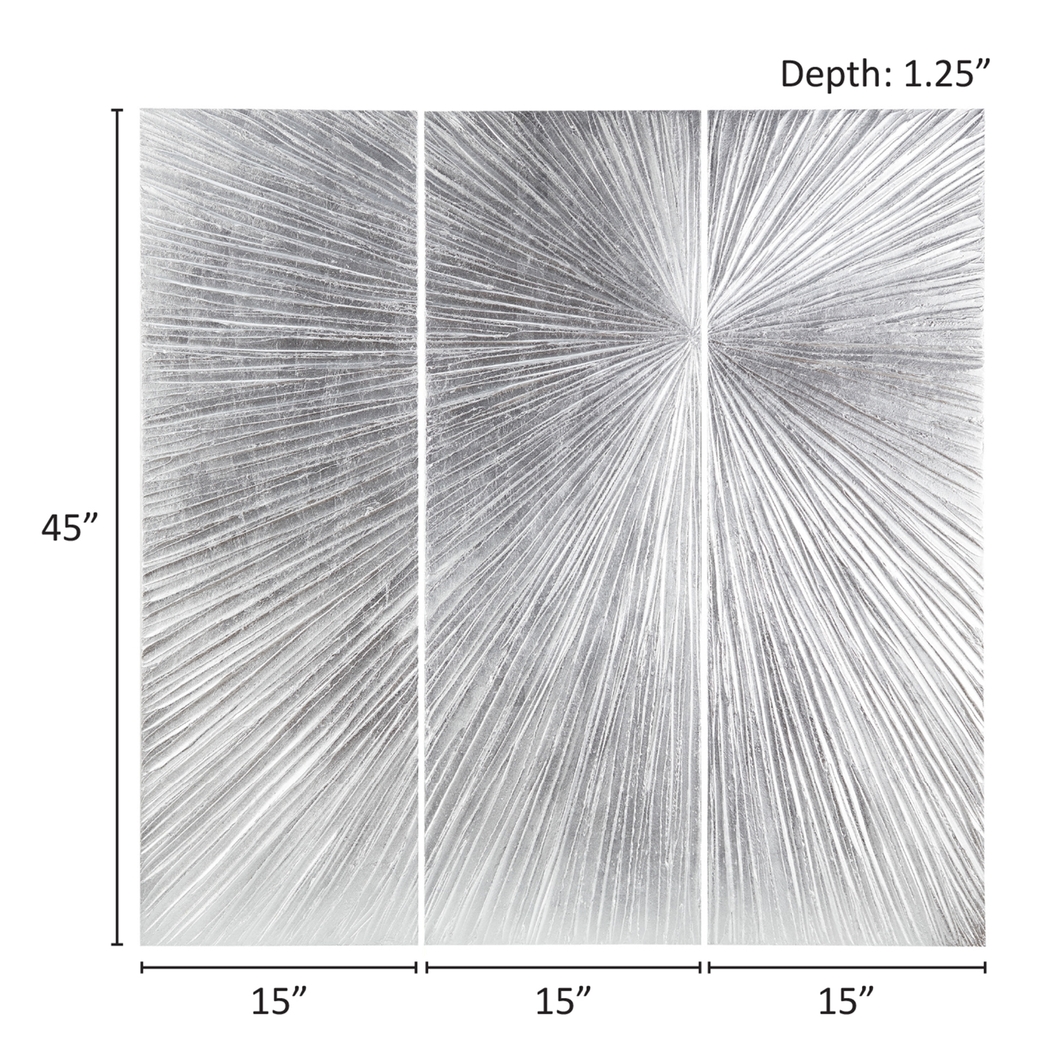 Driftair Silver Wall Decor, Set of 3 - Thumbnail - Image 8