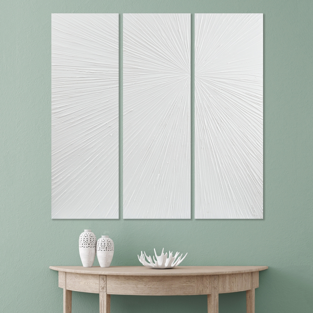 Driftair White Wall Decor, Set of 3 - Thumbnail - Image 2
