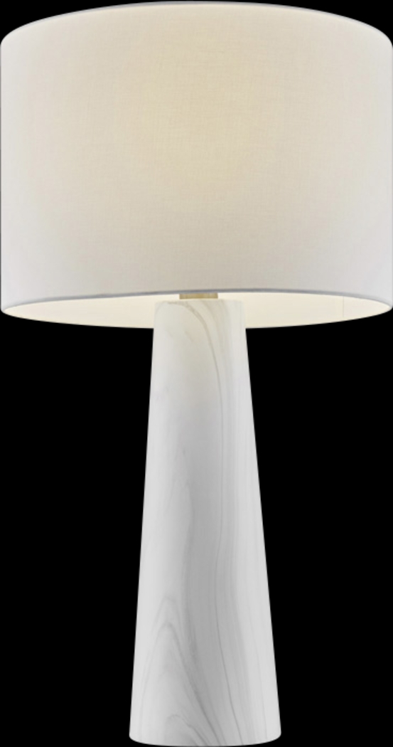 Drifton Road Tall White Lamp - Thumbnail - Image 1