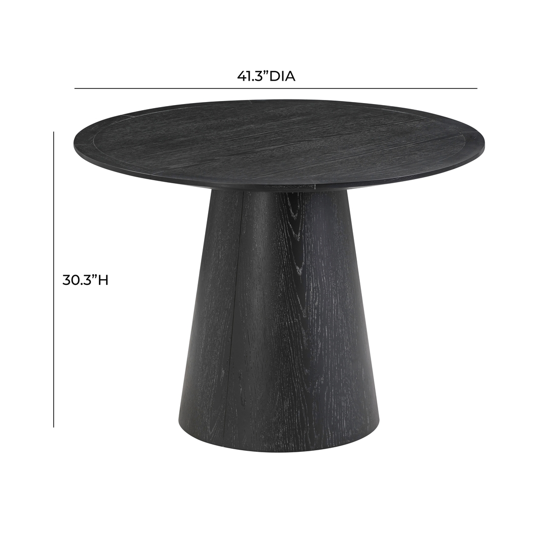 Drinnon Black Dining Table - Thumbnail - Image 6